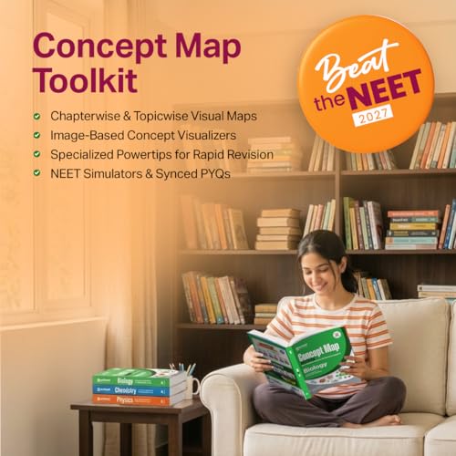 Image of Arihant Concept Map Toolkit Chemistry | Visual Learning Guide for NEET, JEE Exams | Master Physics Concepts with Diagrams, Practice and Previous Year Questions | Physics Study Material | Competitive Exam Preparation | 2026 Edition