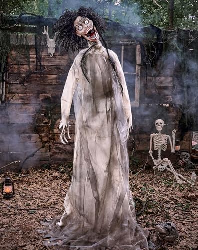 Spirit Halloween 6 Ft Twitching Banshee Animatronic | Decorations |