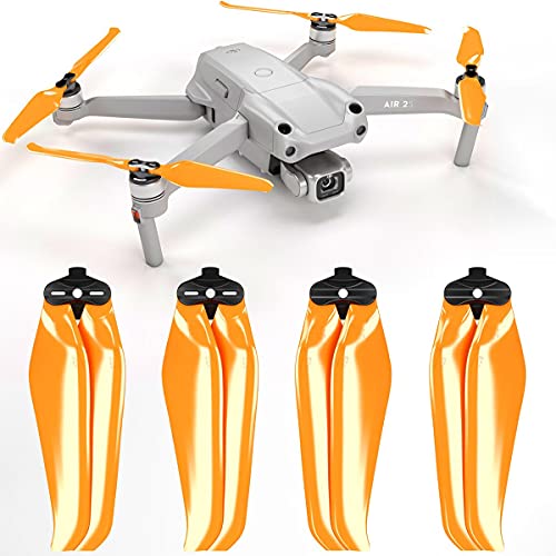 Hélices Master Airscrew DJI Air 2S orange pour filmer la nature en voyage