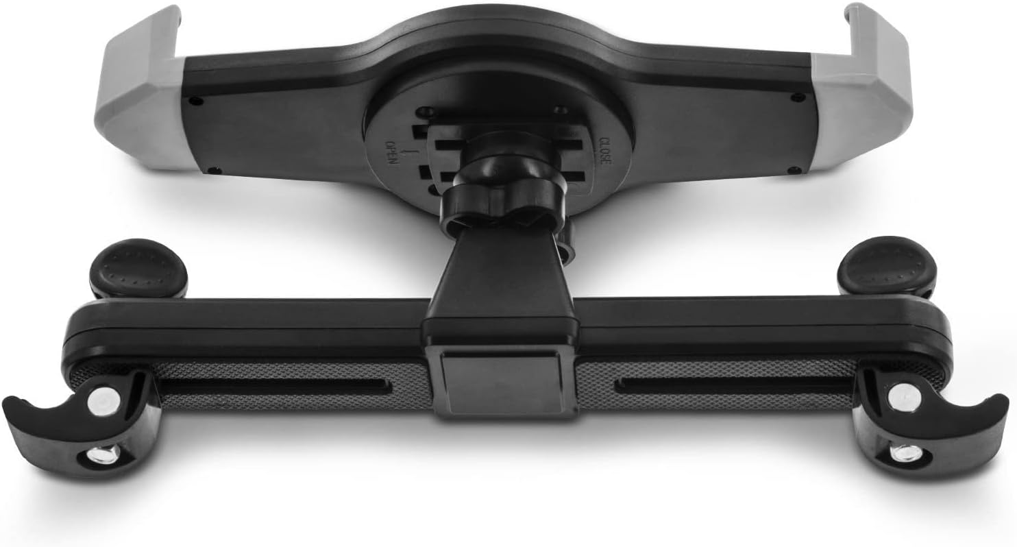 AAJ ® Universal 360° Degree Rotating Tablet Car Headrest Grip Mount for iPad, iPad Air, iPad Mini, Galaxy, & all Tablets up to 11"
