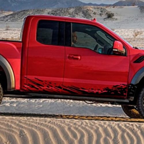 Jupes latérales pour Nissan Navara autocollants de bas de caisse tuning outdoor - 4