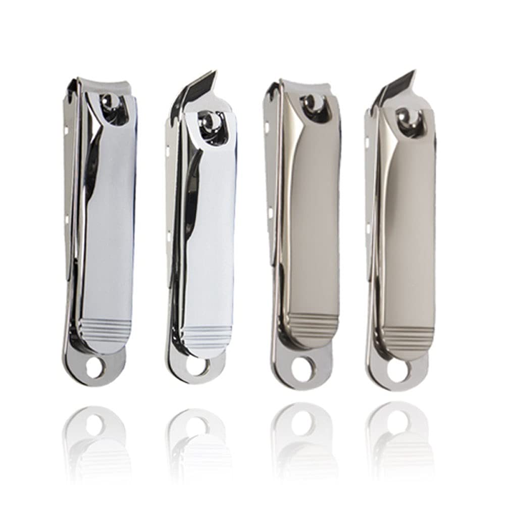 XIANGFAZJD Nagelschere 1 stück Trimmer Nagelclipper, Nagelschere Edelstahl, Professionelle Cutters Nutikula Werkzeug für Manikürezange Nipper Werkzeuge (Color : Silver, Size : Small)