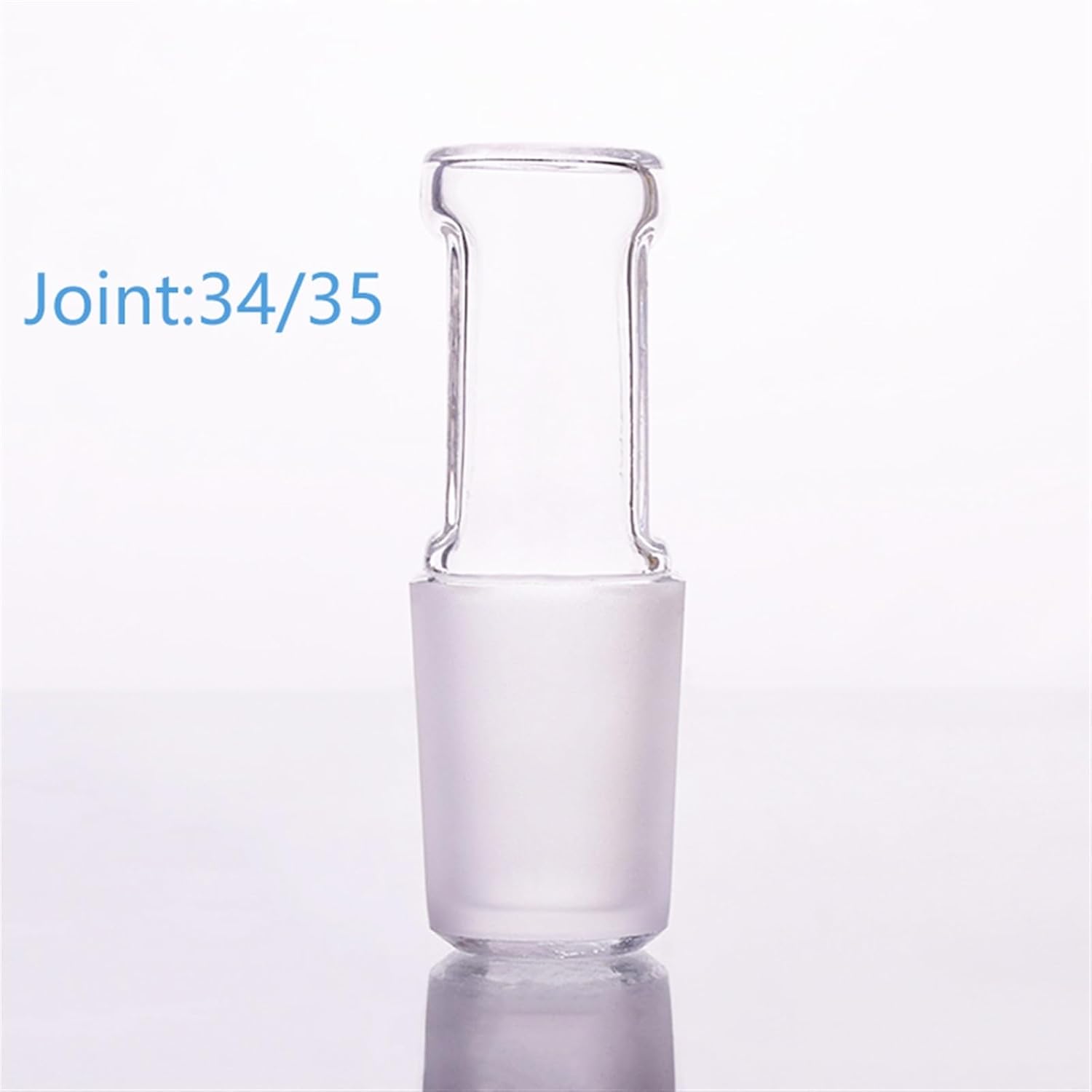 Lab Supplies Glass Stopper,Glass Hollow Plug,Joint 34/35,Grinding Flat Plug,Hollow Plunger
