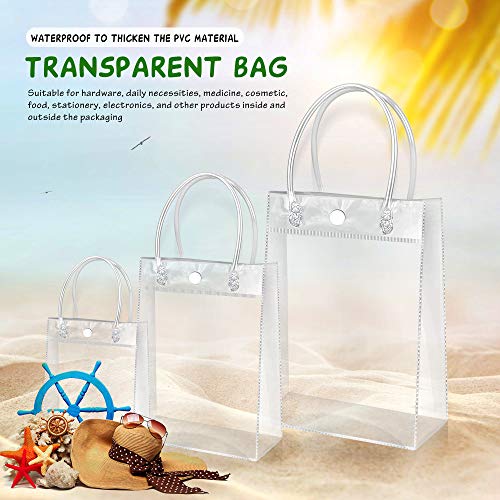 Bolsa feminina transparente kangle, bolsa de compras, bolsa de viagem, bolsa de praia, para trabalho
