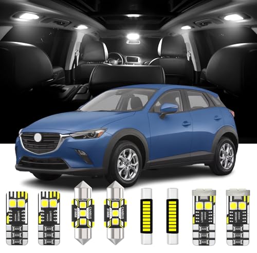 Kit de 8 lámparas LED interiores para Mazda CX-3 2016-2021 miniatura 1