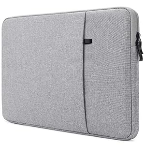 NIDOO 14 Inch Laptop Sleeve Case Protective Bag Cover for 14" MacBook Pro M4/ Surface Laptop Studio 2/ ThinkBook 14/ ThinkPad L14 E14 T14s T14 P14s/ IdeaPad Slim/Pro 5/ Yoga 7 9i/ XPS 14, Grey