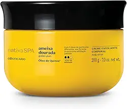 Creme Esfoliante Corporal Nativa Spa Ameixa Dourada - 200g