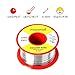 massmall Sn63 Pb37 Tin Lead Rosin Core Solder Wire for Electrical Soldering (0.3mm/65g)