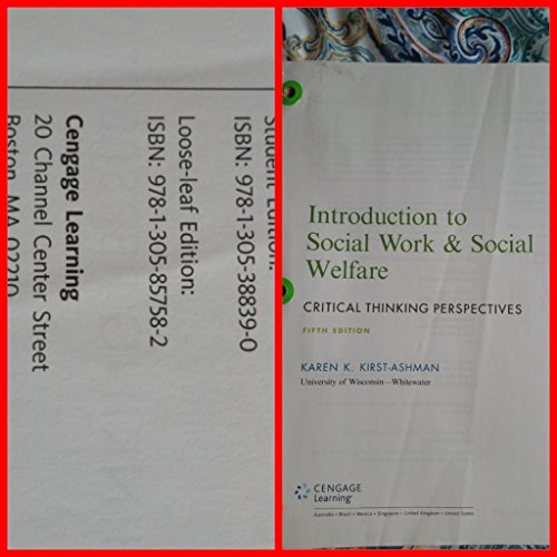 Empowerment Series: Introduction to Social Work... 1305857585 Book Cover