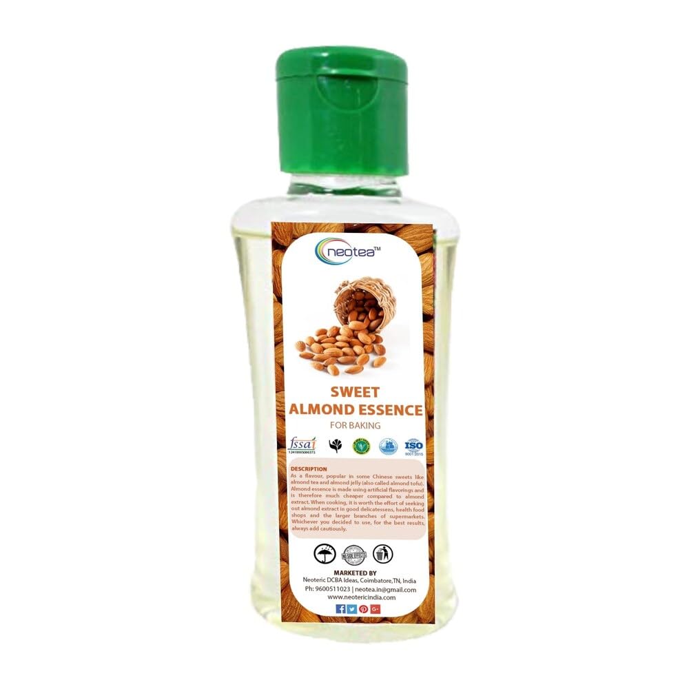 Neote Almond Badam Flavour Baking Essence for Cake Ice-Cream Chocolates Milkshakes 100 Ml (B09MFR34JW) Amazon Price History, Amazon Price Tracker