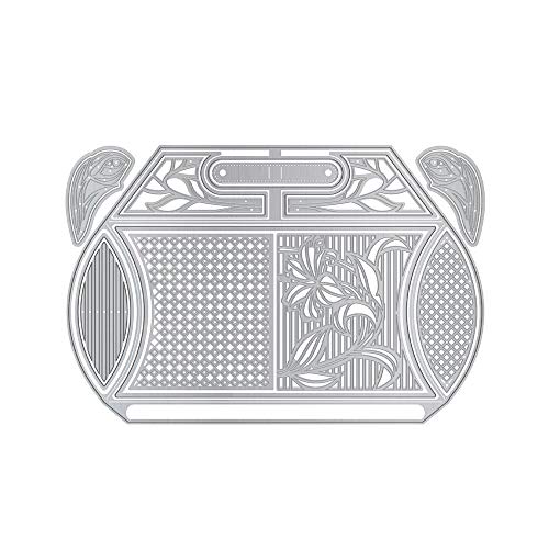 Tonic Studios Die Cutting, Acier Inoxydable, Gris, A4, Set de 15 Pièces