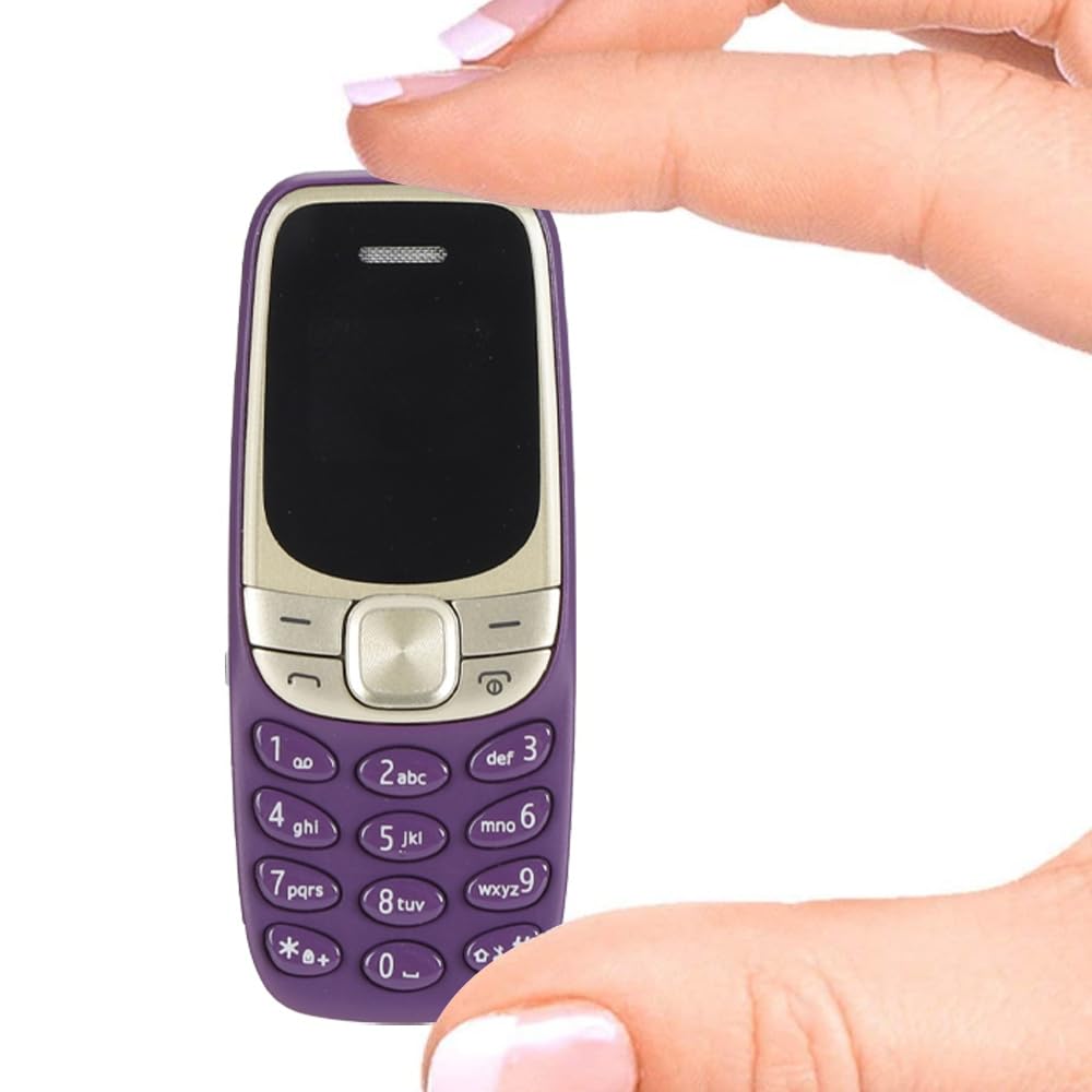 Mini téléphone portable pour le sport, mini mobile Bluetooth double SIM discret - 7