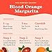 Jordan's Skinny Mixes, Blood Orange Margarita, Sugar Free Cocktail Mix, 32 Ounces (Pack of 1), Flavoring for Cocktails, Mocktails, Frozen Drinks, & Flavored Beverages