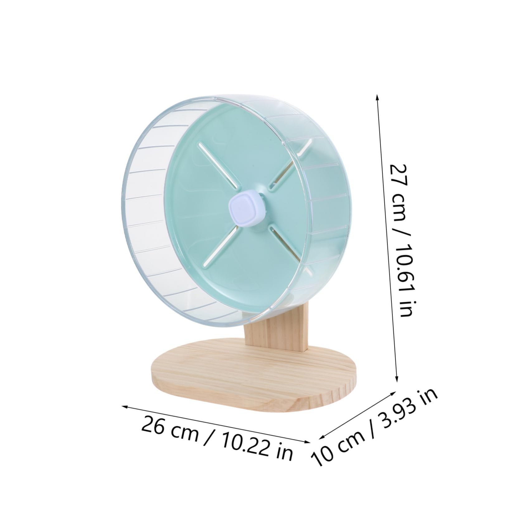 Roue Silencieuse pour Hamster Et Chinchilla Compacte pour Rat Jouet Exercice pour Cage