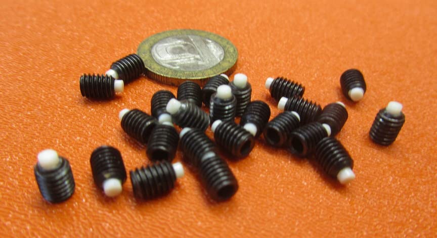 Black Oxide Steel Nylon Tip Set Screw 10-32 x .250
