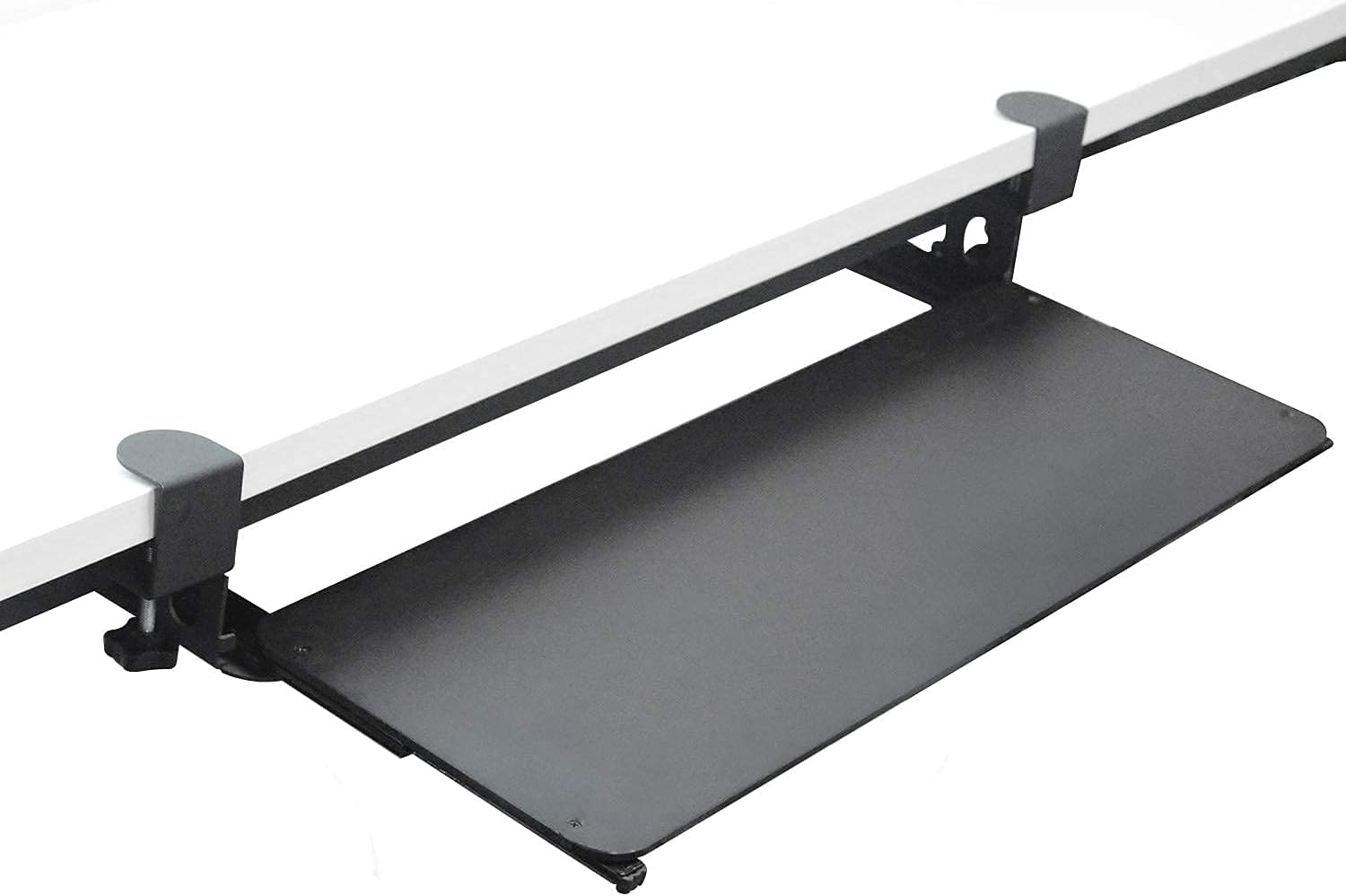 MYOYAY Clamp On Keyboard Tray Under Desk Slide Out Botswana Ubuy