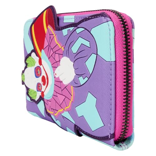 Loungefly Killer Klowns Jumbo Cosplay Zip Around Wallet2