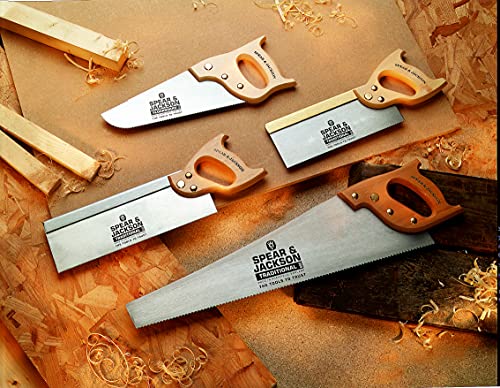 Spear & Jackson 9500R (B99) Traditional Handsaw 22" x 10 Points per Inch 2 Spear & Jackson 9500R (B99) Traditional Handsaw 22" x 10 Points per Inch - Image 2