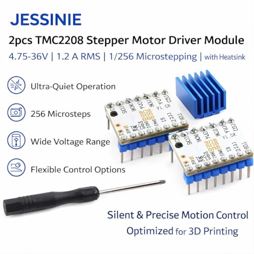 Module TMC2208 pas à pas pour des impressions 3D fluides chez soi