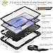 SEYMAC stock Case for Samsung Galaxy Tab S10 Plus/ S9 FE Plus/ S9 Plus 5G Tablet 12.4'' Case with Screen Protector Pencil Holder [360 Rotating Hand Strap] &Stand, Drop-Proof, Black1