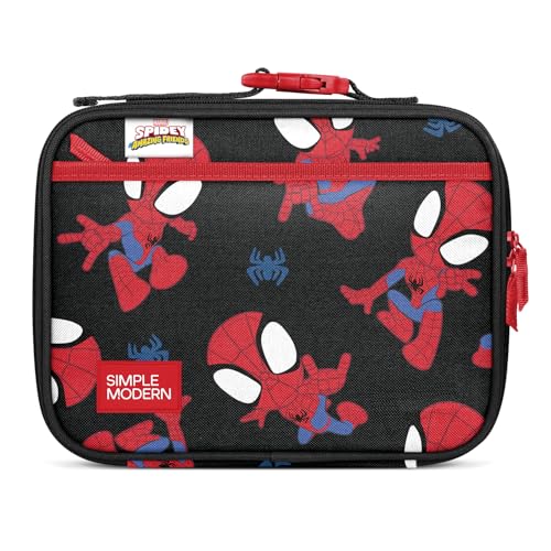 Simple Modern Marvel Spidey Kids Lunch Box & Insulated Lunch Bag for School