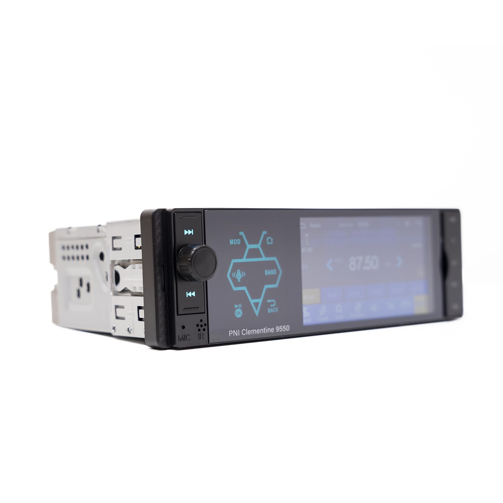 Samochodowy odtwarzacz MP5 PNI Clementine 9550 wyświetlacz 1DIN 10.2 cm 50Wx4, Bluetooth, radio FM, Carplay, funkcja RDS