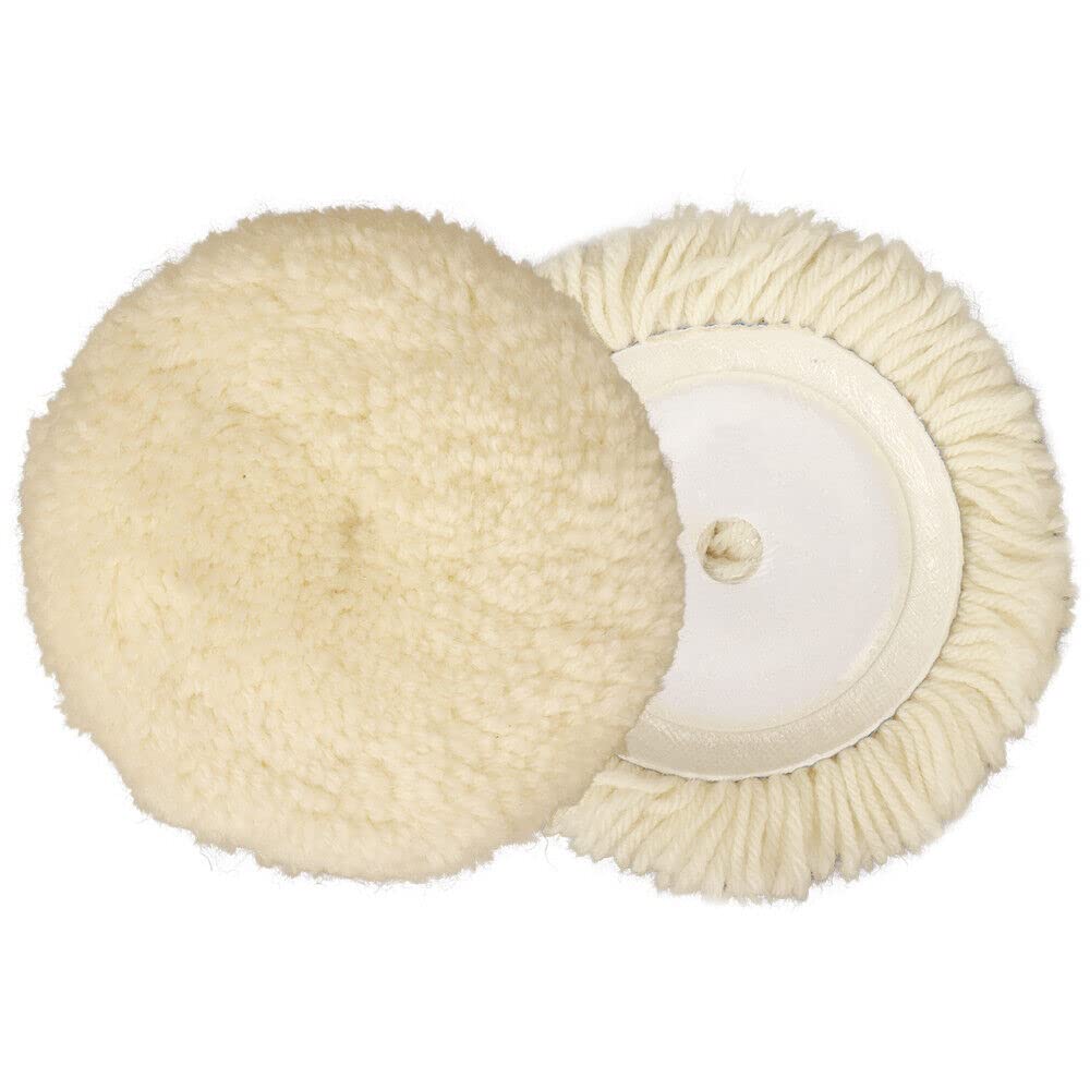 ANMSALES 7'' Wool Buffing PAD Car Detailing Polishing. (180mm) Cleaning for Vehicle Car. Car Polishing Lamb Wool.-image-30