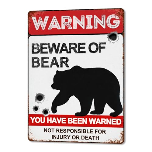BAIWIFE Beware of Bear Signs 8