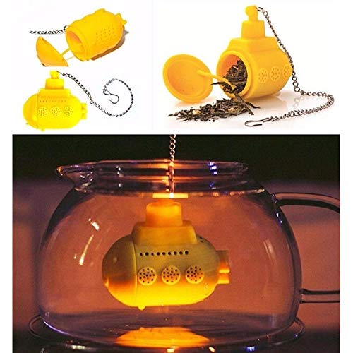 Infusor de Chá em Silicone Yellow Submarine