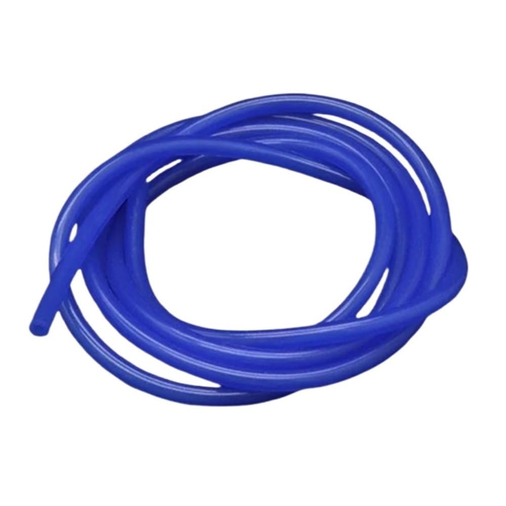 Yjqhody Deep Blue Soft Rubber Hose 1 Meter Proof Pressure Resistant Hose, Id 0.5-10Mm Flexible Rubber Soft Drink Pipe Water Connector(,7Mm*9Mm)