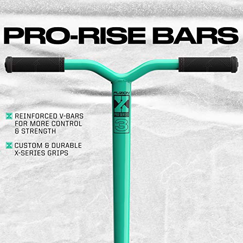 Fuzion Pro Scooters - Stunt Scooter For Kids 8 Years And Up - Perfect For Beginners Boys And Girls - Best Trick Scooter For Bmx Freestyle Tricks (2020 Teal) #TOP5