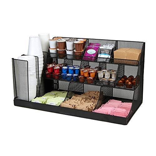 Mind Reader 14 Compartment Condiment Organizer, Black #TOP3