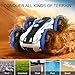 Rc Cars, KINGBOT 2.4GHz 4WD Electric Race Stunt Car, Double Sided 360° Rotating Remote Control Truck, High Speed Off Road for 3 4 5 6 7 8-12 Year Old boy Toys