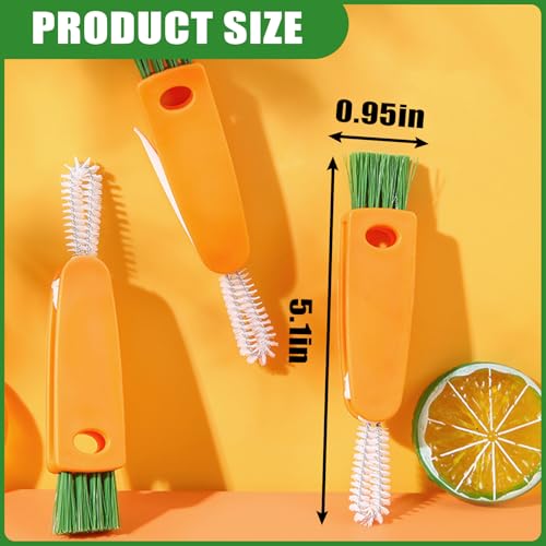 Image of Cup Lid Gap Cleaning Brush 3PCS Bottle Brushes 3 in 1 Cup Lid Gap Cleaner Crevice Cleaning Brush Home Kitchen Crevice Cleaning Tools (3PCS Style 1)