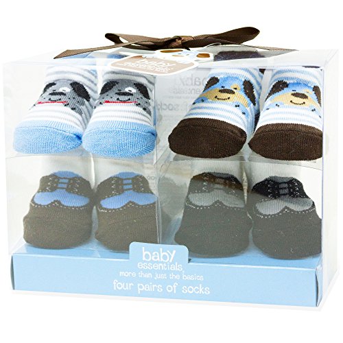 Baby Essentials 4 - pair of socks puppy and strap