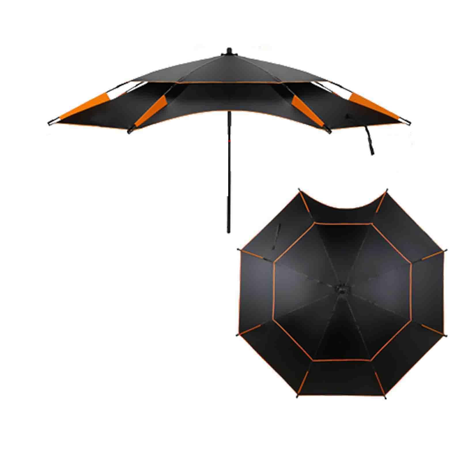 8ft zewnętrzna osłona przeciwsłoneczna parasol plażowy parasol wędkarski parasol wędkarski uniwersalny obrotowy winylowy słońce (B 7 ft)
