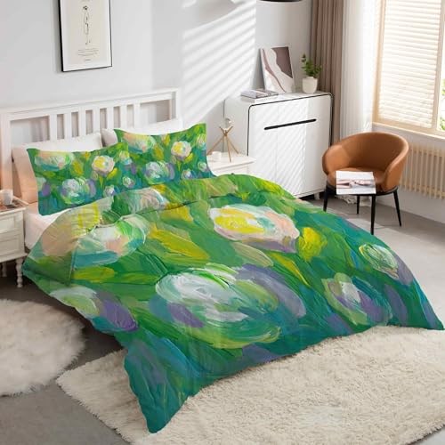 Housse de couette 200x200 verte pour transformer votre chambre