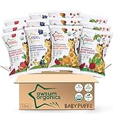 Awsum Organics Baby Snacks - Happy Healthy Baby Food - Snack for babies - Vegan Kosher Gluten Fre...