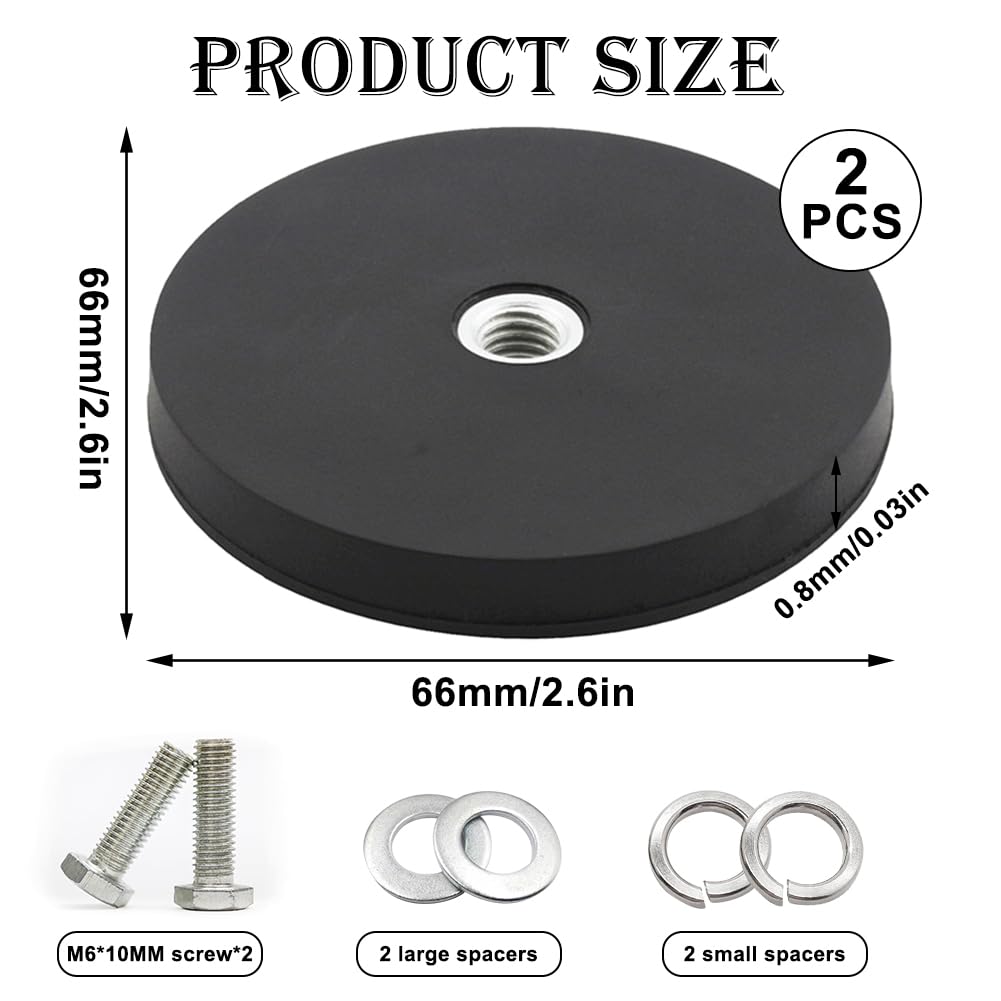 Wzone 15x3mm Neodimio Calamite Potenti Magnete 15 Pezzi con Foro Svasato M4 Magneti Piccole Rotonda Forati Vite Rondelle