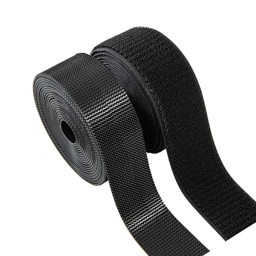 Bandelettes velcro cousu 1-1/2 po x 3 vg noir