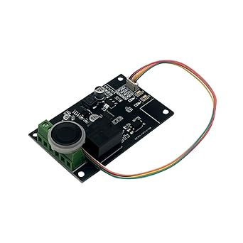 Fingerprint Identification Control Board, Fingerprint Relay Switch Module with 100 Fingerprint Storage & LED Indicator for Smart Door Lock Identity Recognition Fingerprint