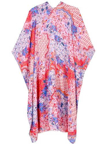 Image of Moss Rose Women Summer Bikini Kimono Bathing Suit Cover Ups for Swimwear
