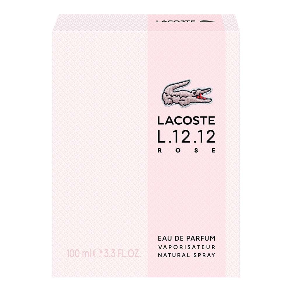 LACOSTE L.12.12 Rose Eau de Perfume, Women (100 ml)
