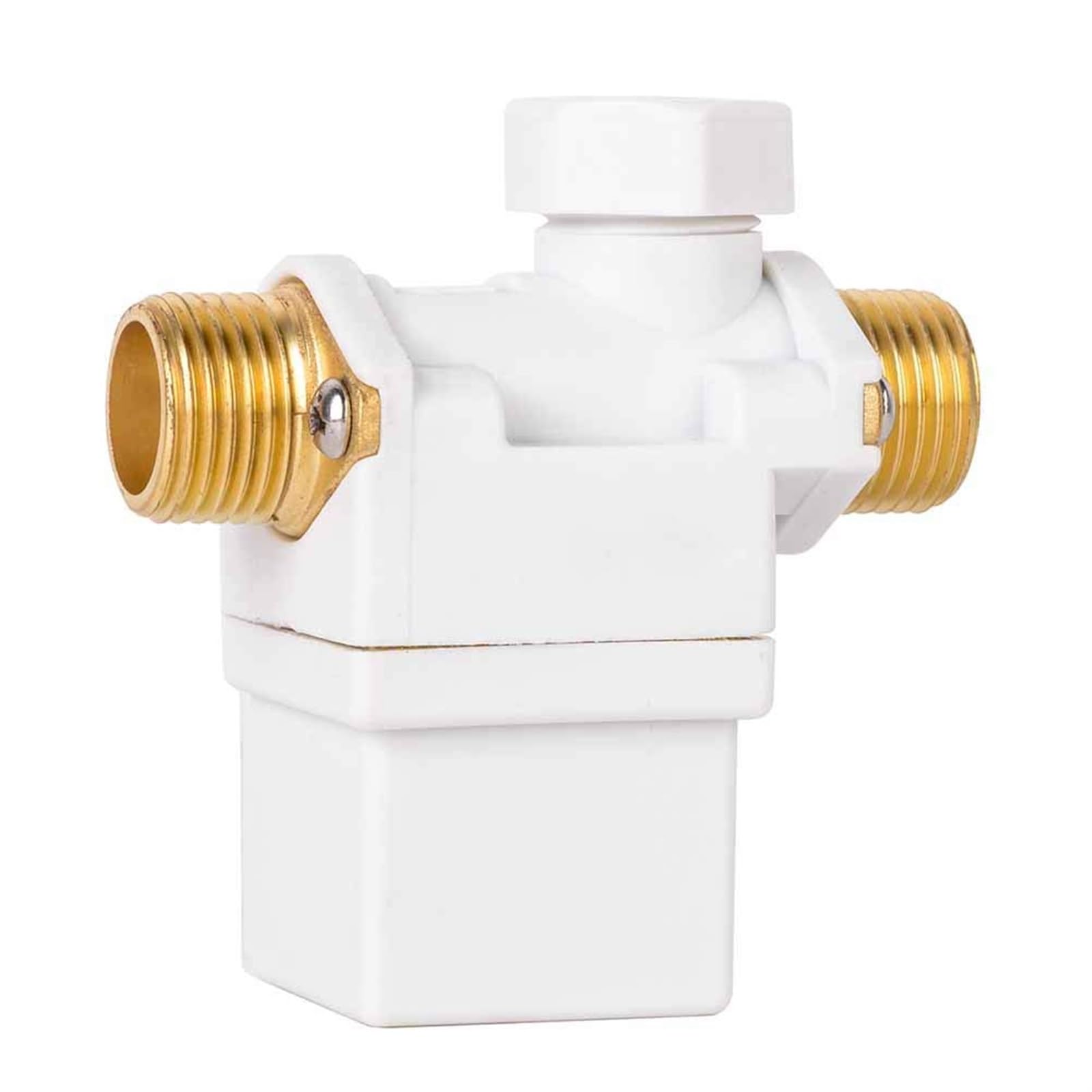 Électrovanne eau plastique DC 12V normalement fermée électroaimant hydraulique - 6