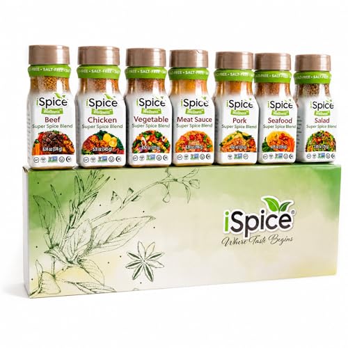 iSpice Salt Free Seasoning 7-pack