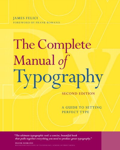 Complete Manual Of Typography, The: A Guide To Setting Perfect Type #TOP18