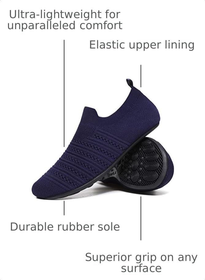 Image of Hayeabi Ultra-Comfort Lightweight House Slippers Unisex Adult Indoor /Outdoor Around The House Home Shoes for Women Men