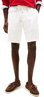 Tommy Hilfiger Men's Summer Linen Shorts 10 Inch in Relaxed Fit