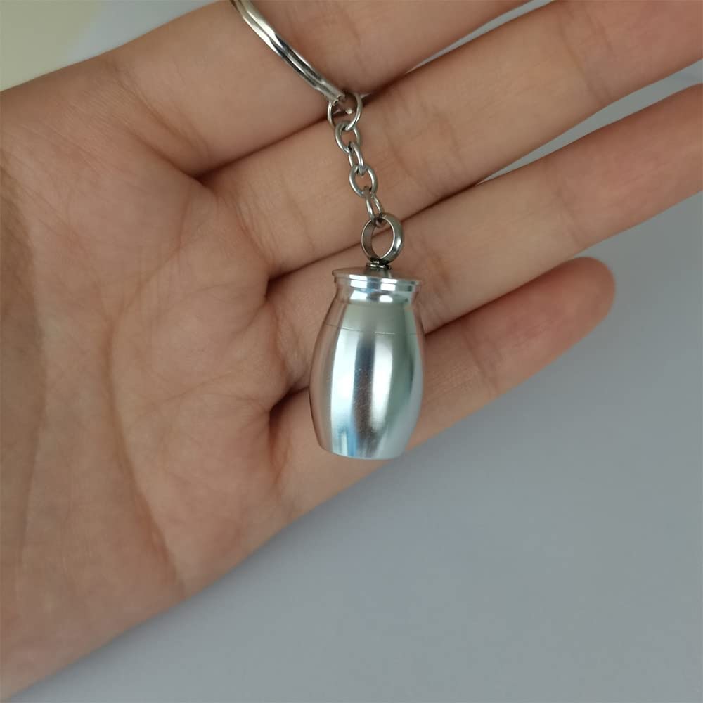 LZHLMCL Ashes Sleutelhanger Rvs Cilinder Urn Sleutelhanger Mannen Vrouwen Fles Opknoping Pillen Crematie Gedenkteken Urn As Tijdcapsule LZHLMCL Ashes Sleutelhanger Rvs Cilinder Urn Sleutelhanger Mannen Vrouwen Fles Opknoping Pillen Crematie Gedenkteken Urn As Tijdcapsule