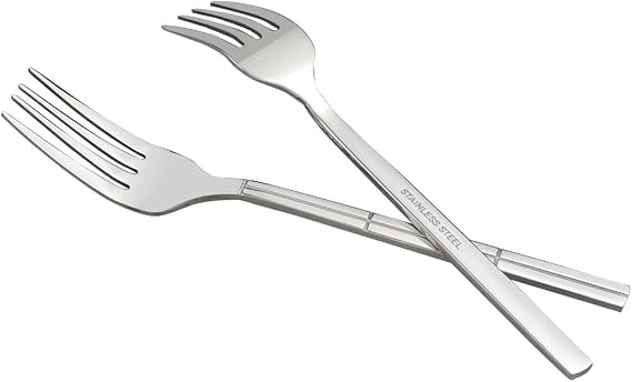 12-Piece Dessert Forks, Stainless Steel, 6.77-Inch